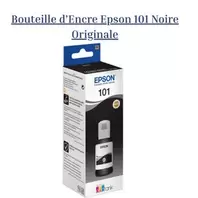 Epson Bouteille d’Encre 101 Noire Originale – EcoTank (C13T03V14A)