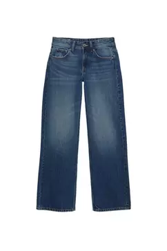 Jeans droits taille basse