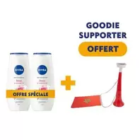NIVEA lot de 2 shower care & rose = Vuvuzela OFFERTE