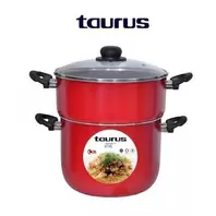 Taurus Couscoussier rouge VITAL Anti-Adhésive 4L.