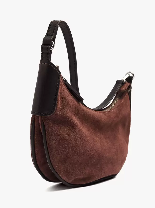 Sac à épaule hobo avec cuir