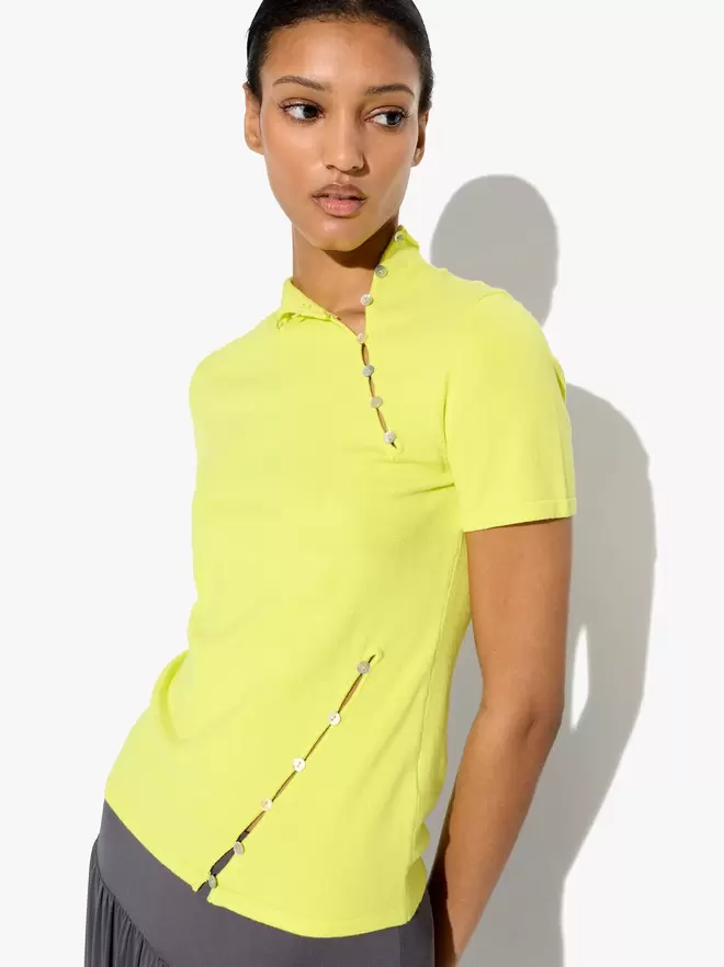 Pull en maille avec détail de boutons