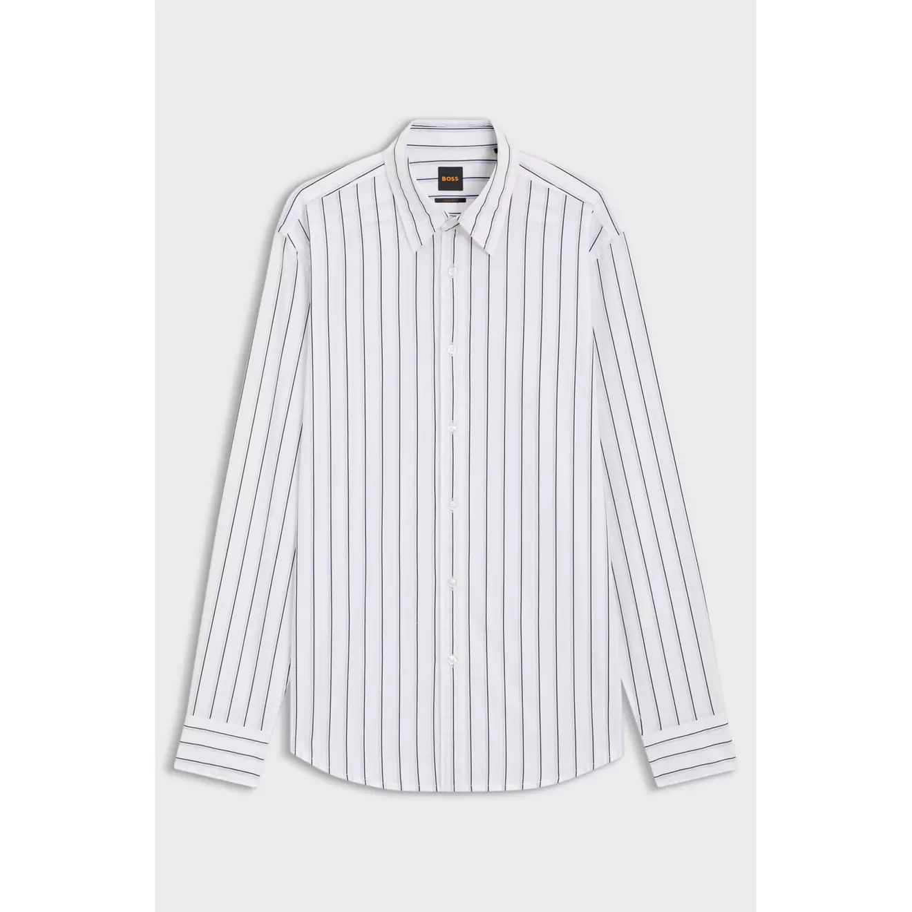 Chemise Regular en popeline de coton imprimée