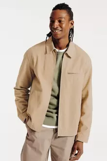 Blouson mi-saison col chemise