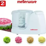 Mellerware Hachoir chopper électrique 360ml