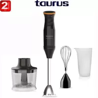 Taurus Robot Mixeur Plongeant BAPI1200 ROCKETplus inox 3en1 accessoire-2ans de garantie