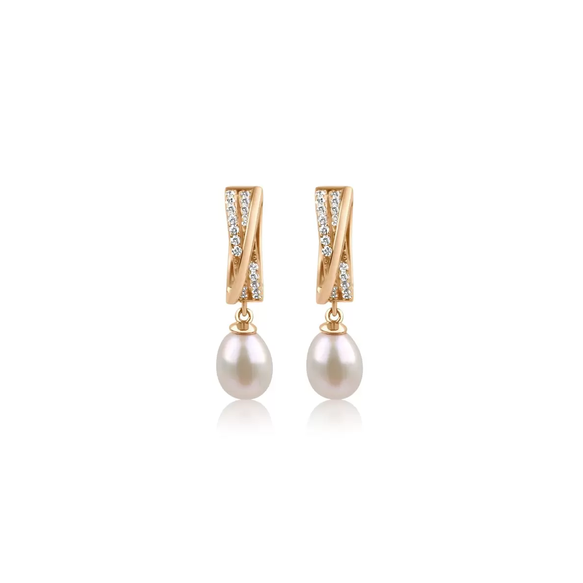 Créoles Excellence Argent 925 R.Gold & FWP