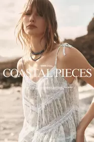 Floral lace trim top