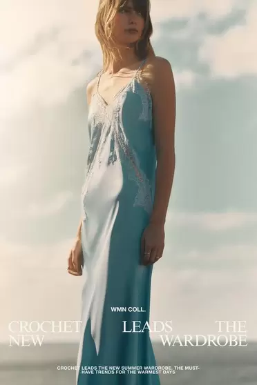 Lingerie-style midi dress