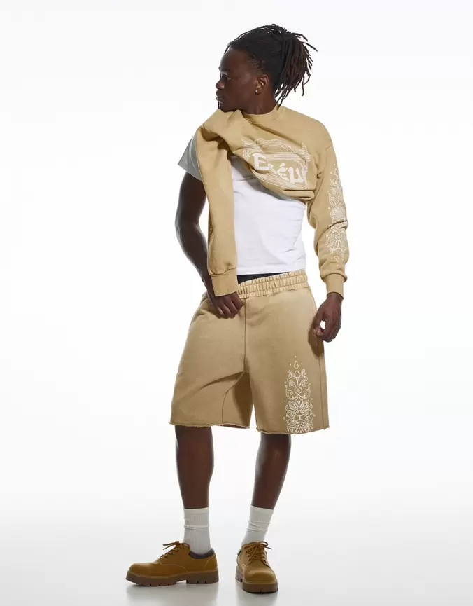 BERMUDA EFFET DÉLAVÉ ARIES X BERSHKA