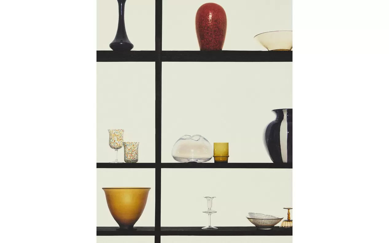 VASES ET LOT DE VERRES