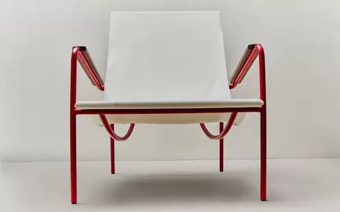 CHAISE STRUCTURE MÉTALLIQUE COULEUR