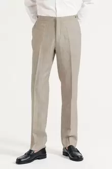 Pantalon de costume confort rayé