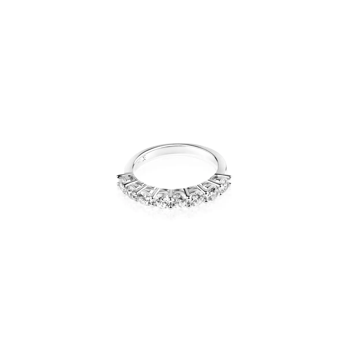Demi alliance Excellence Argent 925 Rh