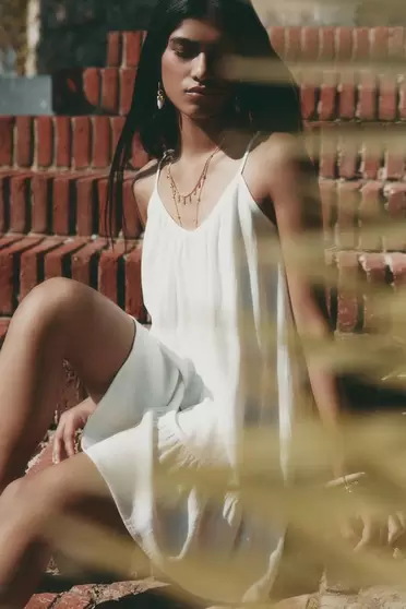 Short flowing dress