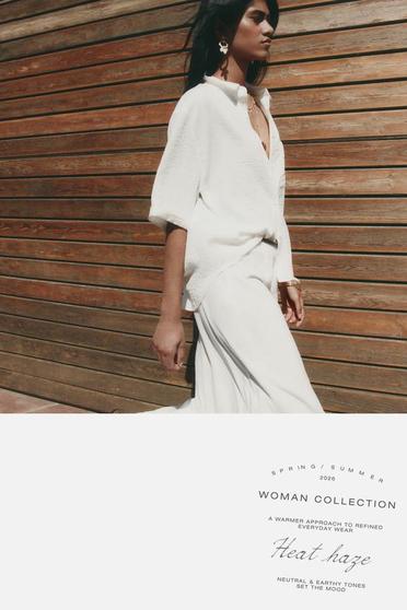 Flowing textured shirt