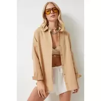 Trendyol Chemise Pour Femmes - Beige