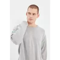 Trendyol Pull Pour Homme - Gris