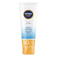 NIVEA SUN Écran Solaire Shine Control SPF50 50ml