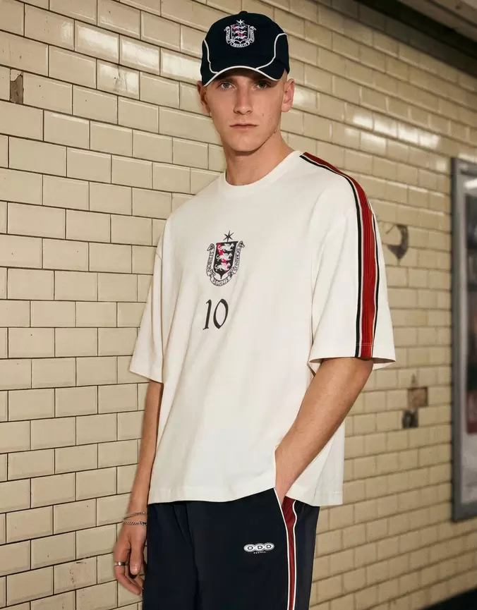 T-shirt Boxy fit Angleterre