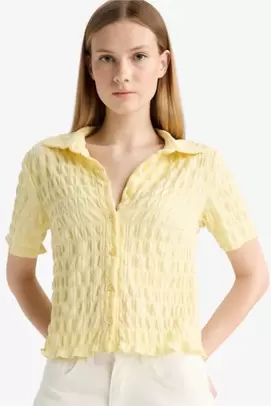Slim Fit Short Sleeve Shirt