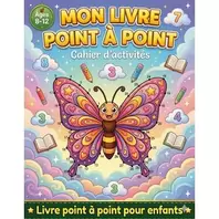 Défi relier les points (Papillon) – Ensemble de 5 pages