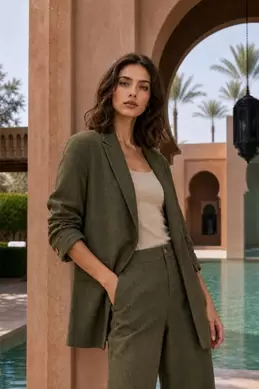VESTE À REVERS
