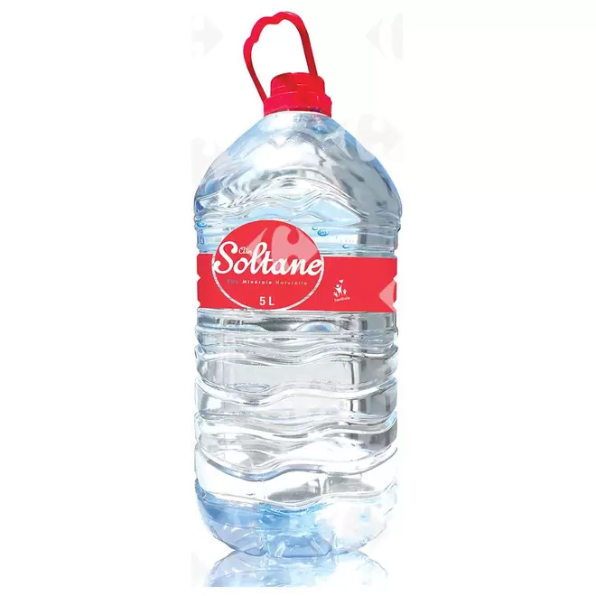 EAU MINERALE PLATE AIN SOLTANE PET 5L