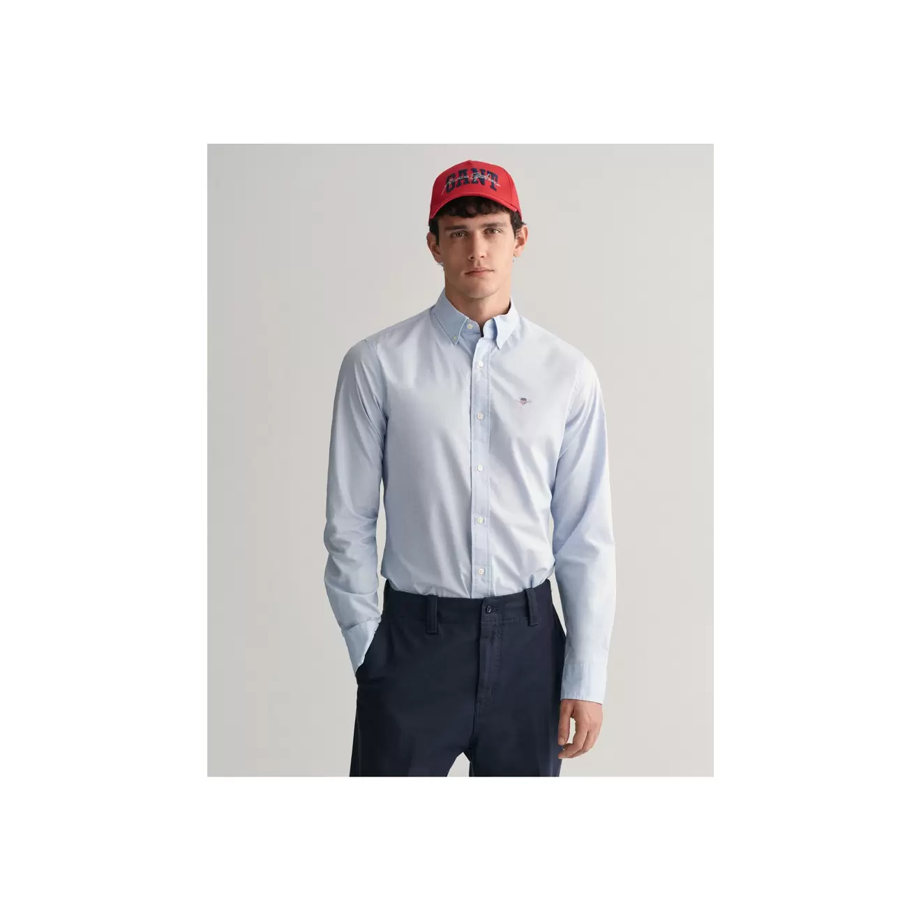 Slim Fit Poplin Shirt