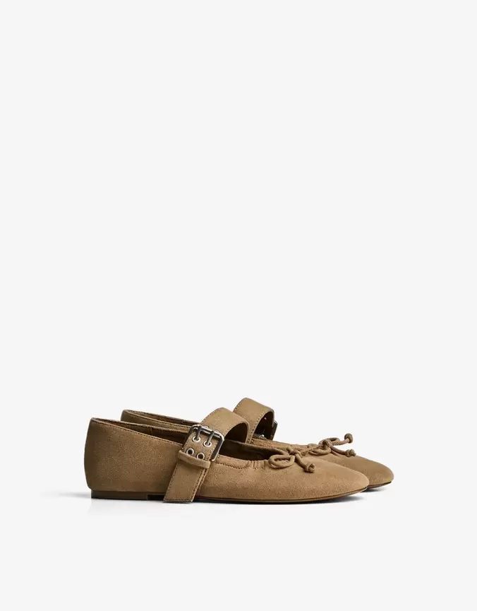 Ballerines à boucle