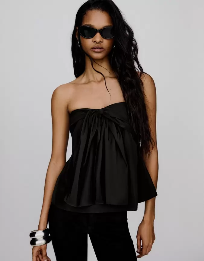 Top bandeau à nœud