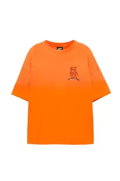 T-shirt boxy STWD orange