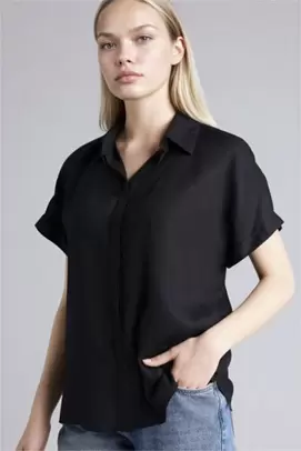 Chemise à manches courtes Coupe régulière