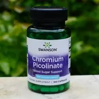 Swanson Chromium Picolinate, 200 µg, Soutien du métabolisme 100 Capsules