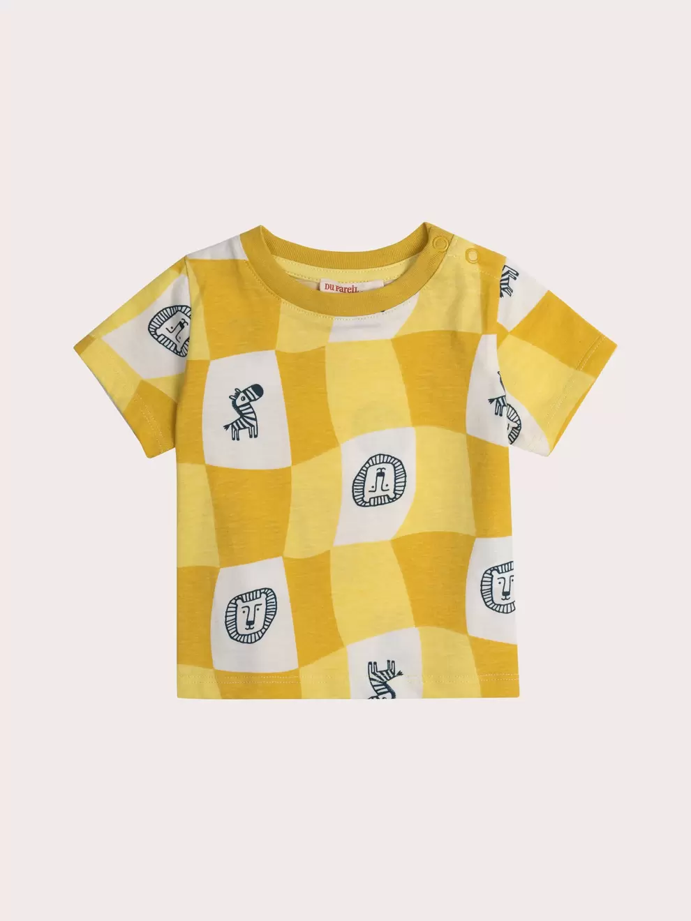 Tee Shirt Manches Courtes Ecru