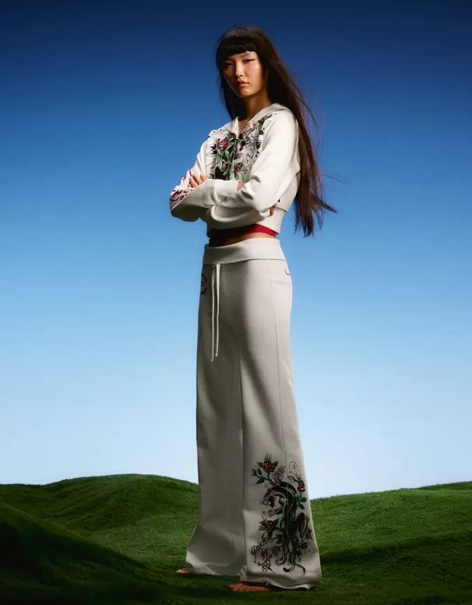 Jean flare ED HARDY X BERSHKA