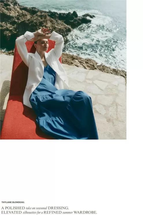Midi dress with straps