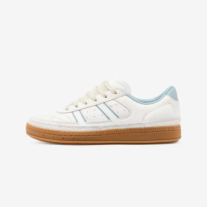 Baskets femme en cuir PLAYER 80 blanc