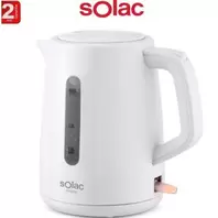 Solac Bouilloire en plastique TRAVES 2200W +1,7L -2 ans de garantie