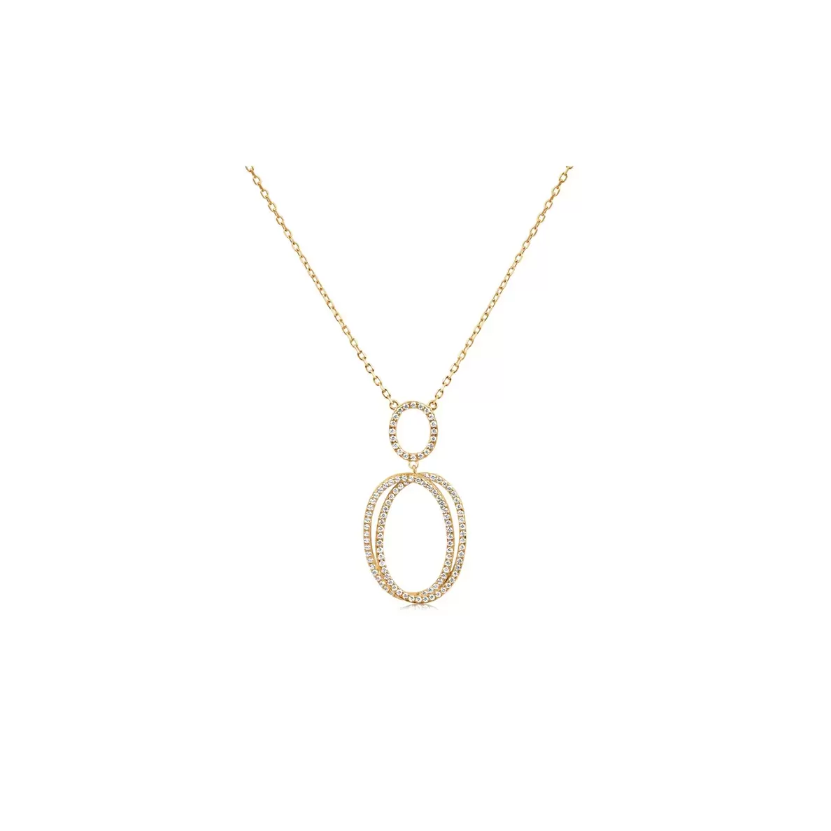 Collier Excellence Plaqué Or 18K 3Mic