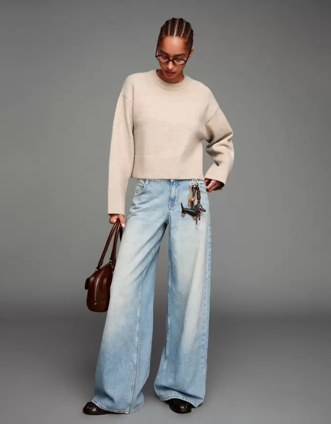 Pull oversize col rond
