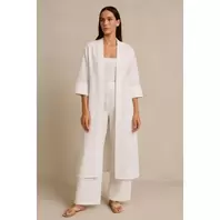 Marwa Kimono À Imprimé En Relief