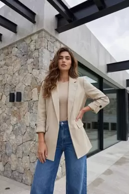 VESTE À REVERS
