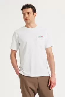 Tee shirt fête des pères poche imprimée