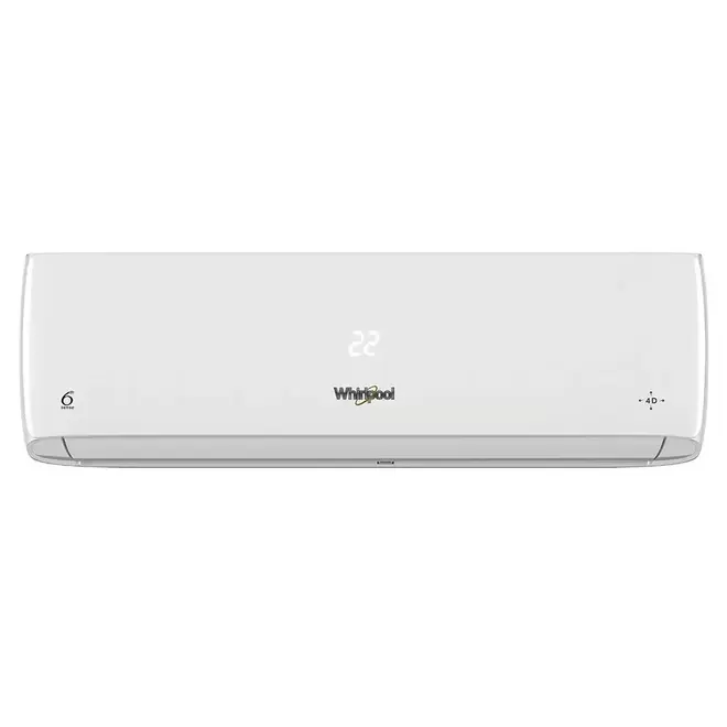 CLIMATISEUR WHIRLPOOL 18000BTU BLANC 6°SENS LCD INVERTER