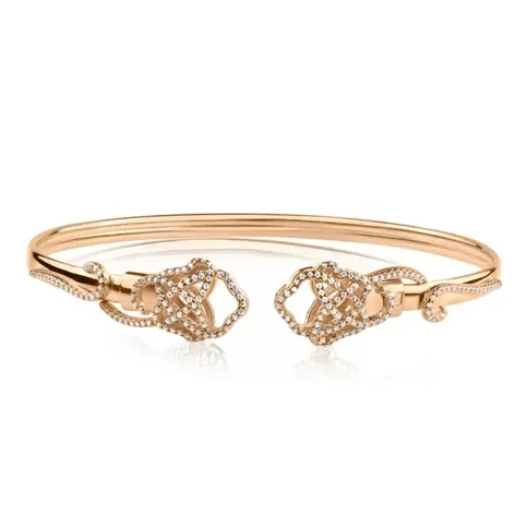 Bracelet Khmissa Excellence Argent 925 R.Gold