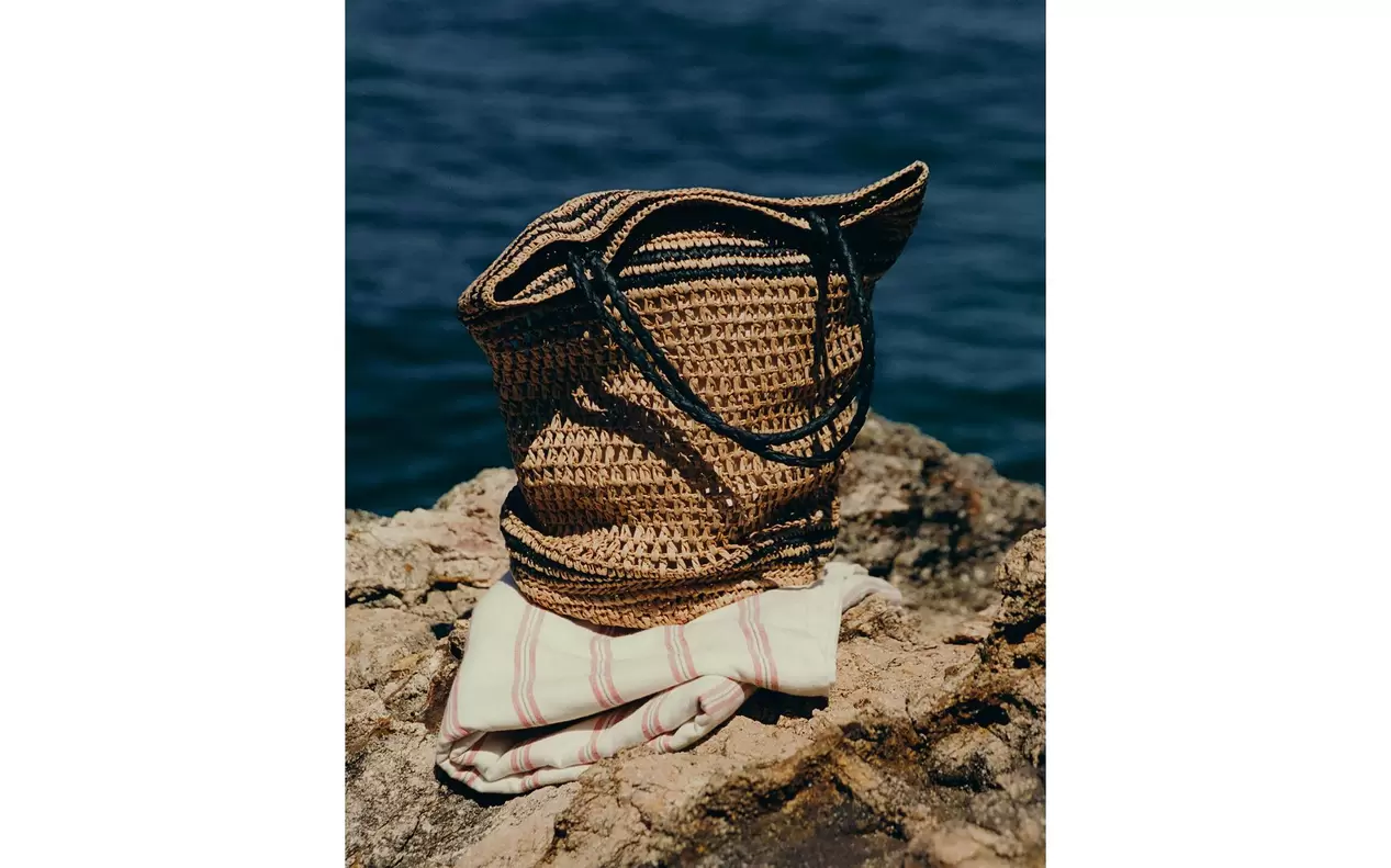 SAC CABAS ET SERVIETTE DE BAIN PARÉO PLAGE