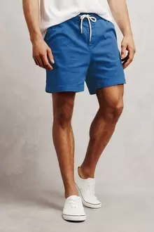 Short taille élastiquée
