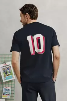 Tee shirt imprimé dos licence L'Équipe