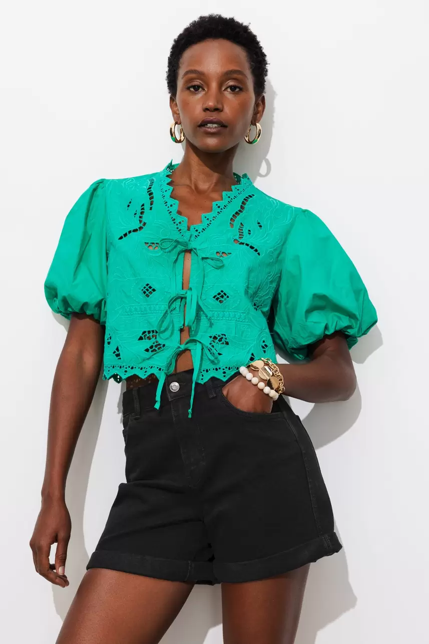 Short en toile Femme